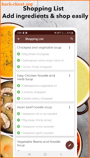 Soup Recipes screenshot