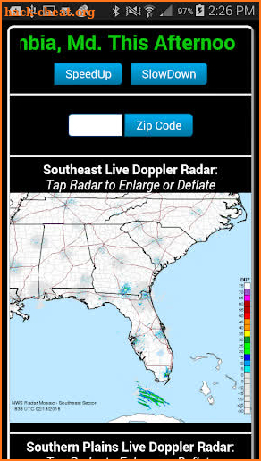 South & Southeast Weather Pro screenshot