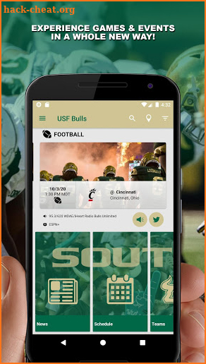 South Florida Bulls screenshot