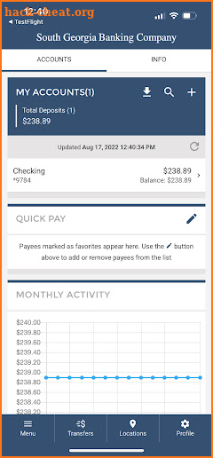 South Georgia Banking Company screenshot