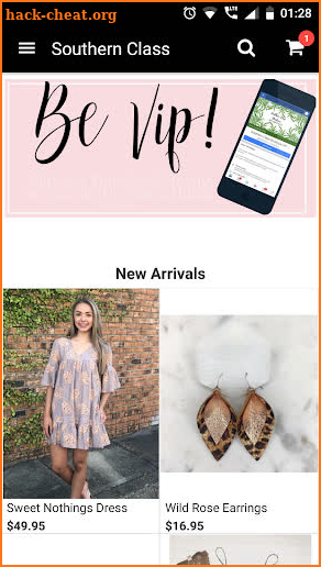 Southern Class Boutique screenshot