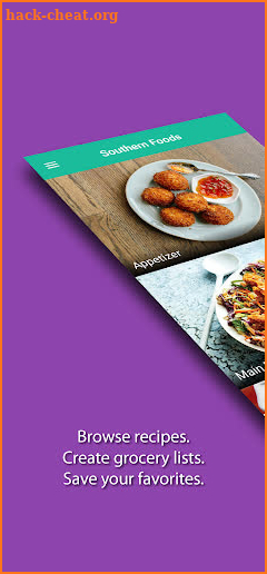 Southern Foods: Tasty Recipes screenshot