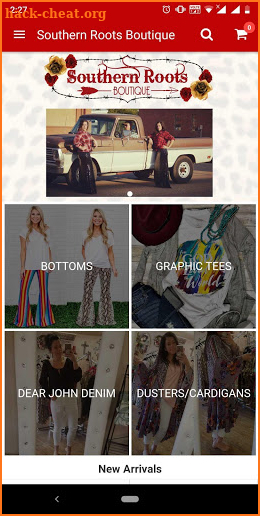 Southern Roots Boutique LLC screenshot