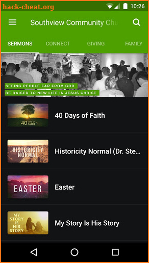 Southview Community Church screenshot