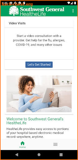 Southwest General Healthelife screenshot