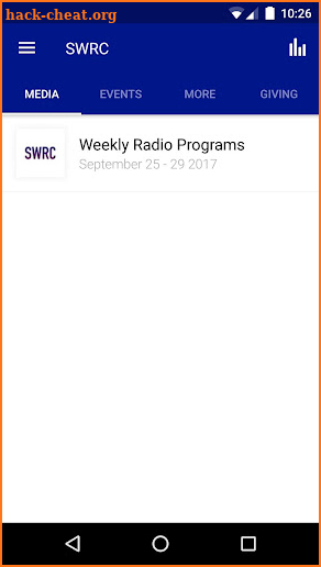 Southwest Radio Church screenshot