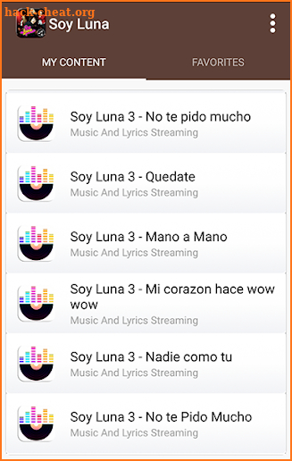 Soy Luna - All Open Music And Lyrics screenshot