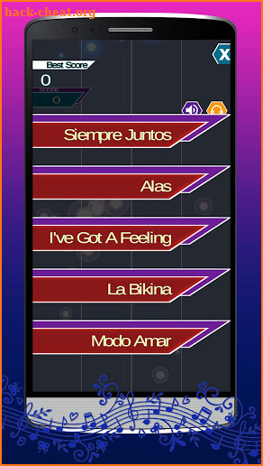 Soy Luna Piano Game Tile Music screenshot