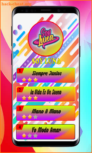 Soy Luna Piano song screenshot