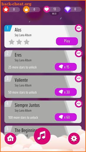 Soy Luna Piano Songs Magic Tiles screenshot