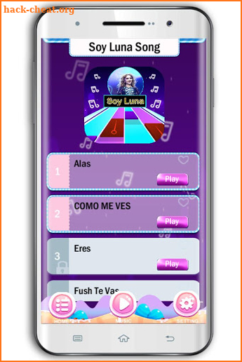 Soy Luna Song for Piano Tiles Game screenshot