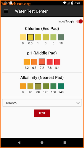 Spa Water Test by Canadian Spa Company screenshot