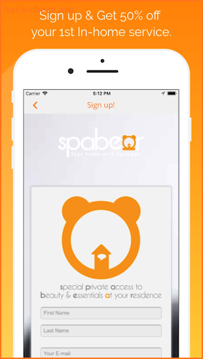 Spabear screenshot