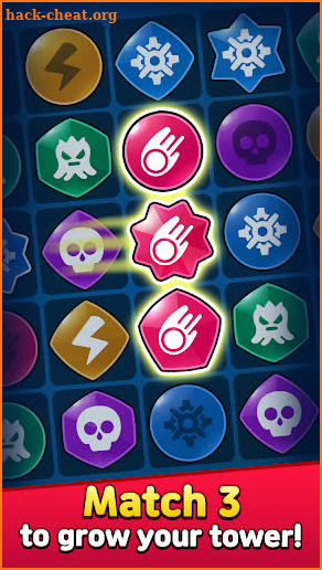 Space & Puzzle: Random PvP Defense Game screenshot