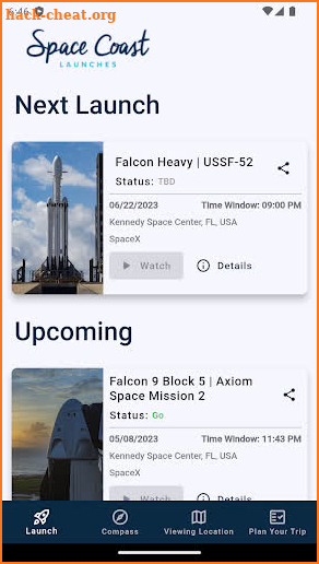 Space Coast Launches screenshot