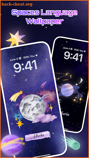 Space Language Wallpaper screenshot