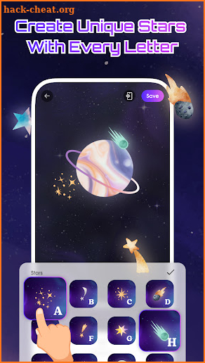 Space Language Wallpaper screenshot