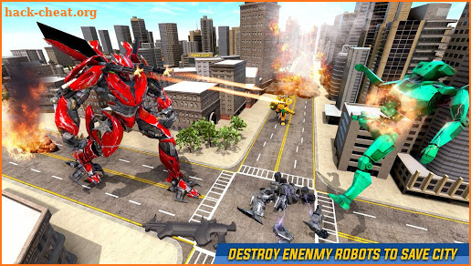 Space Robot Strike Shooter 3D screenshot