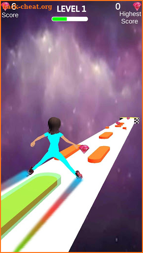 Space Roller – Super Challenge Sky Roll 3D screenshot