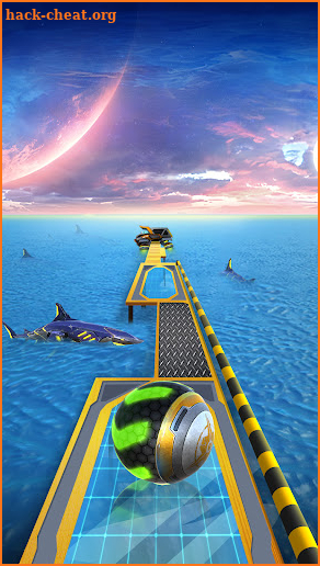 Space Rolling Balls Race screenshot