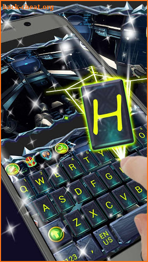 Space Ship Keyboard screenshot