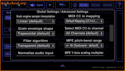 Spacecraft Granular Synth screenshot