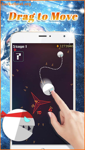 SpaceEater - pacman space plus shooter game screenshot