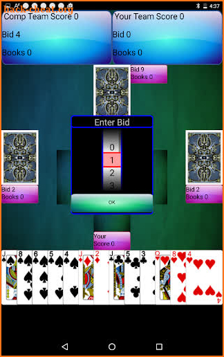 Spades - County Rules screenshot