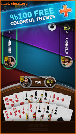 Spades Free + Play Free Spades Offline screenshot