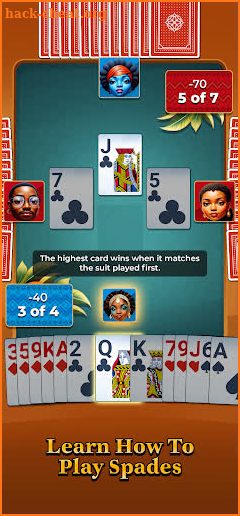 Spades Pop - Classic Card Game screenshot