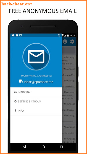 SpamBox - Anonymous Temp Email screenshot