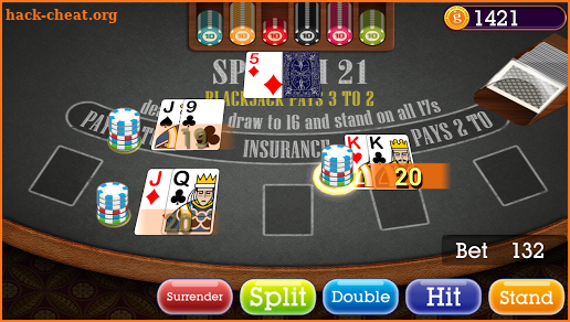 Spanish Blackjack 21 screenshot