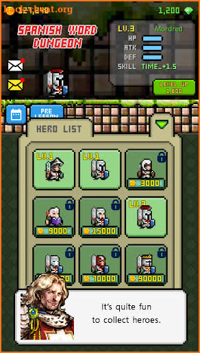 Spanish Dungeon: Learn Spanish Word screenshot