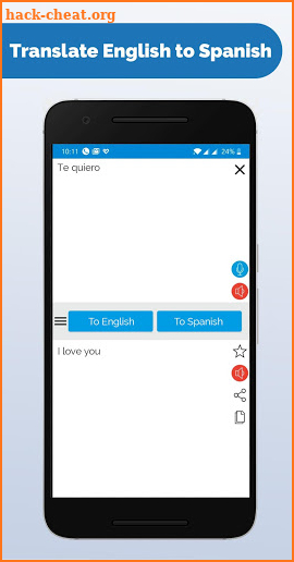 Spanish English Translator (No Ads) screenshot