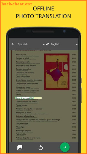 Spanish Offline Translator screenshot