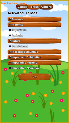 Spanish Verb Conjugation screenshot