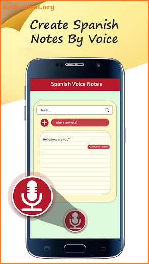 Spanish Voice Notes – Type by Voice screenshot