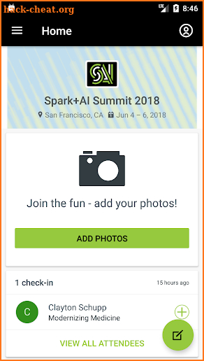 Spark+AI Summit screenshot