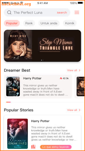 Sparkal-Novels and Fiction screenshot