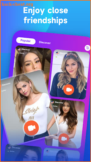 SparkCall live video call app screenshot