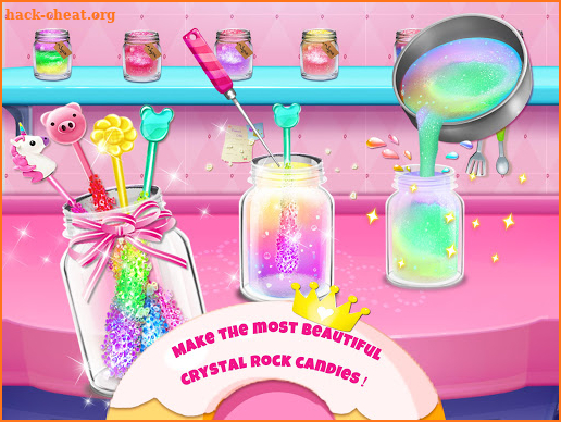 Sparkle Princess Candy Shop - Glitter Desserts! screenshot