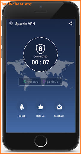 Sparkle VPN - High Speed, Unlimited, Free VPN screenshot