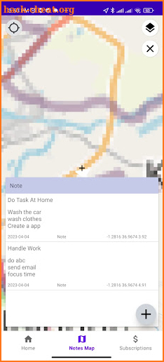 Spatial Notter screenshot