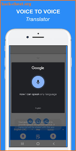 Speak and Translate All languages Voice Translator screenshot