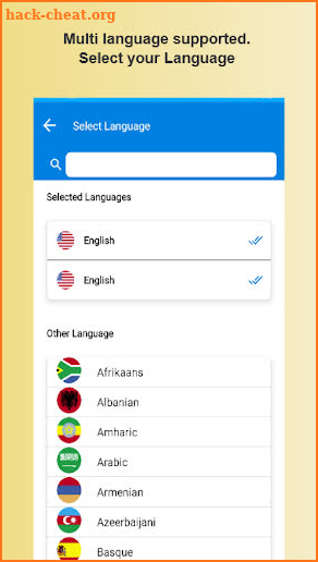 Speak and Translate app screenshot