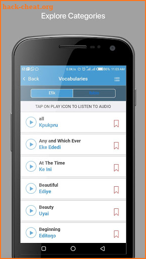 Speak Efik & Ibibio Free Version screenshot