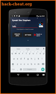 Speak Like Stephen screenshot