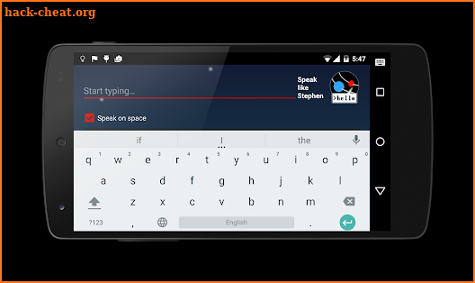 Speak Like Stephen screenshot