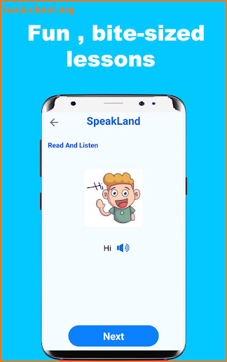 SpeakLand : learn English fast screenshot