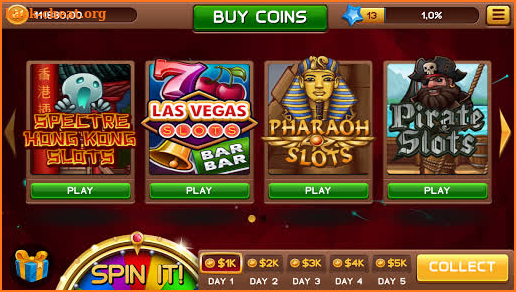 Spectre Vegas Slots Casino screenshot